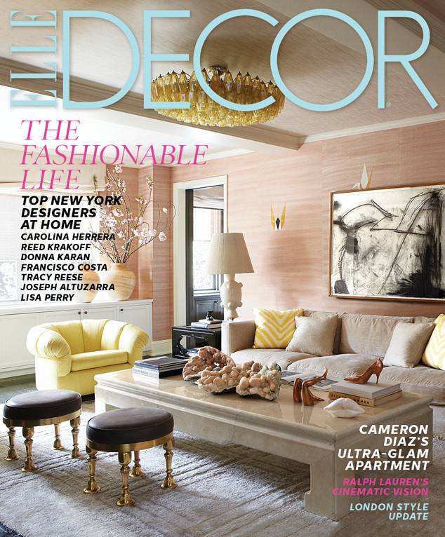 Cameron Diaz, Elle Decor Cameron Diaz, Elle Decor